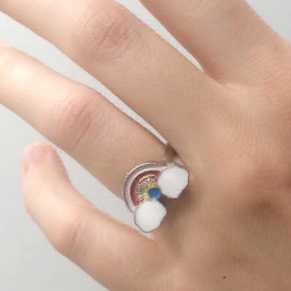Jewelry - PRICE DROP! NEW Rainbow Clouds Ring (Adjustable)
